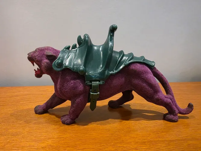 BONECO HE MAN GATO PANTHOR ESTRELA COMPLETO ORIGINAL ANOS 80