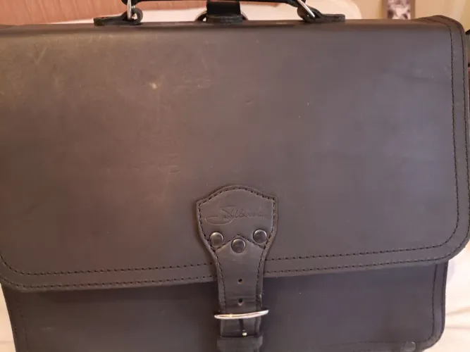 Bolsa executiva em couro 