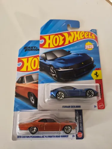 Dupla Hotwheels Ferrari