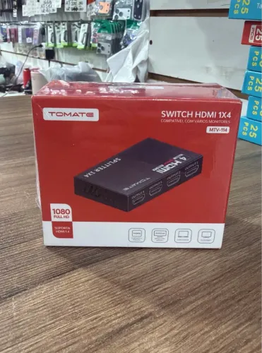 Divisior Hdmi 1x4 1080 Full Hd Suporta Hdmi 1.4