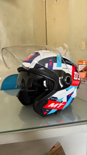 Capacete Cosmos Sérgio Garcia Tam 62