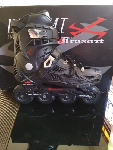 Patins traxsart dynamix preto número 41/42