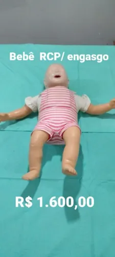 Materiais para treinamento de enfermagem e primeiros socorros 