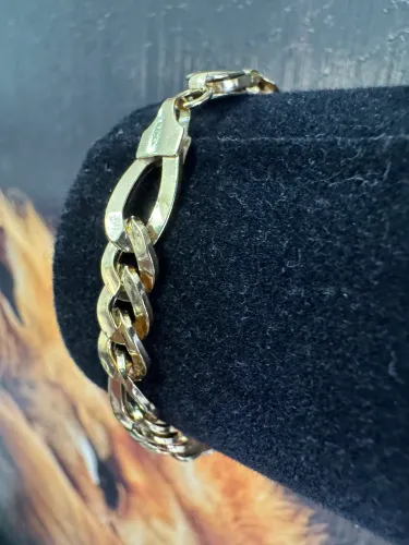 Pulseira de ouro 18k garantia eterna certificado