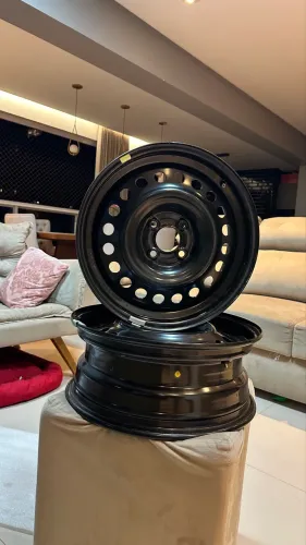 Roda de ferro Nissan kicks aro 16