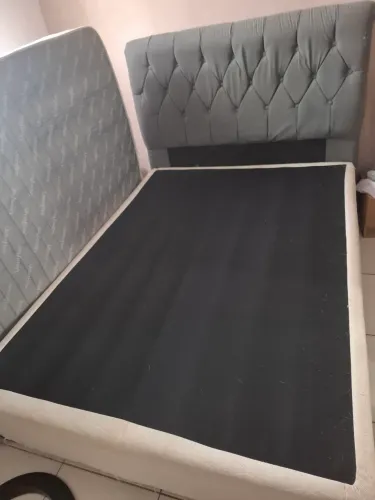 Vendo base para cama box casal + cabeceira 