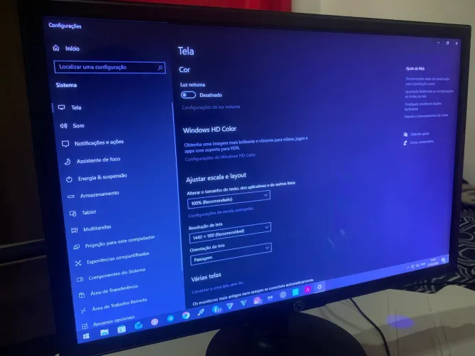 MONITOR LED 19 POLEGADAS