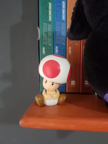 brinde mcdonald's toad mario bros brinquedo boneco colecionável nintendo