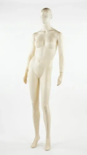 Manequim branco feminino para loja