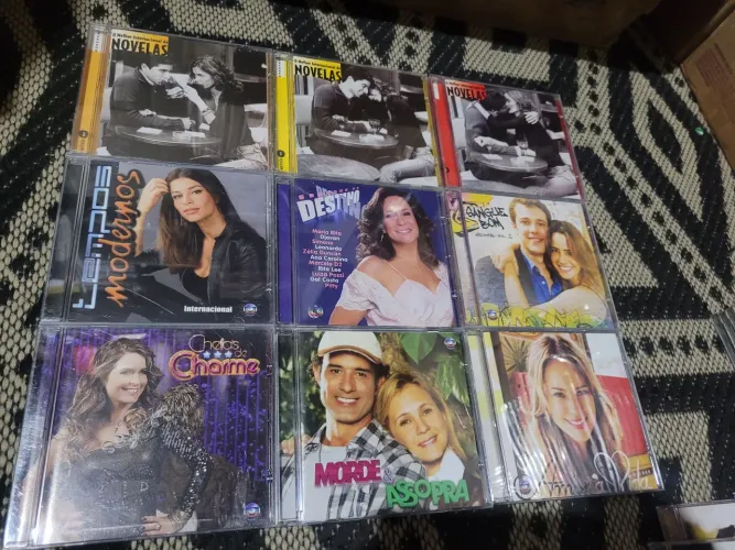 3 cds de novela