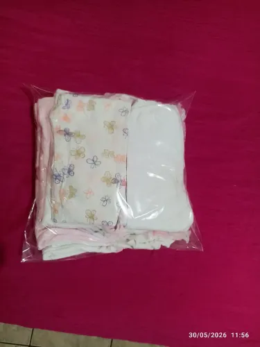 Kit body manga longa/ macacão bebê menina 