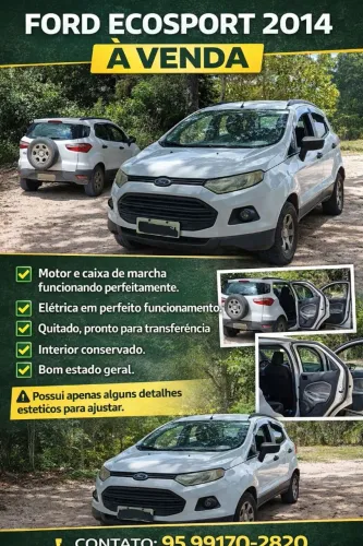 Ford Ecosport SE 1.6 16V Flex 5P Mec. 2014