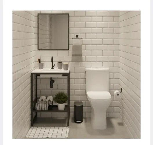 7 caixas do Revestimento de Parede Borda Arredondada Metro White Eliane