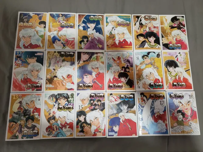 Inuyasha wideban - 18 volumes 