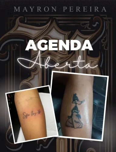 Tatuagem de alerta em promoção 