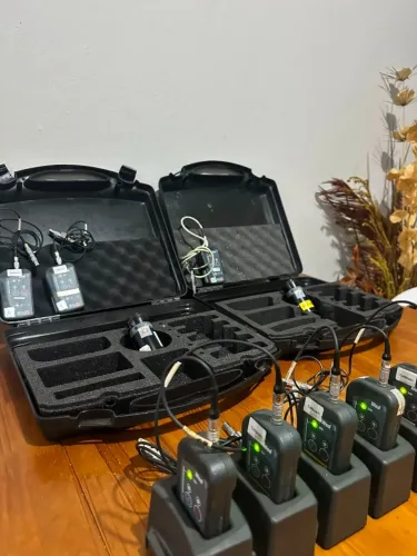 Kit Completo com 8 Dosímetros de Ruído 01dB WED007 + 2 Calibradoress Acústicos + Baia