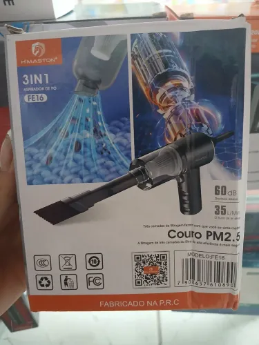 Aspirador de pó 3 em 1 