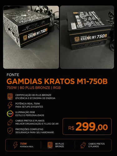 Fonte GAMDIAS RGB
