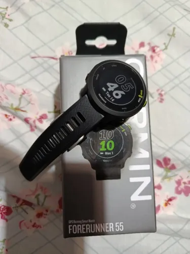 Relógio Garmin Forerunner 55 - Versão Inglês