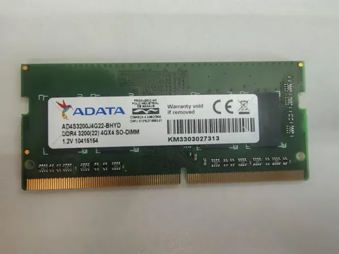 Memória RAM Notebook 4GB DDR4 3200MHz ADATA
