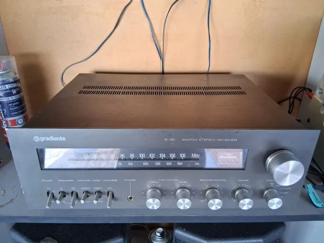 Receiver gradiente s95 em ótimo estado lançado em 1979