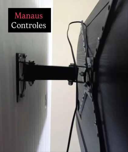 Suporte Articulado para Tv BRA3.0 20cm da Parede 10 a 60 Polegadas