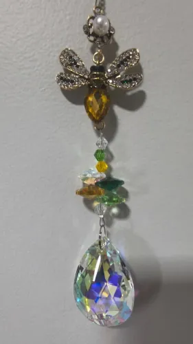 Desapego de Estoque - Apanhador de Sol Suncatcher Cristal | Decoração para Janela, Varanda