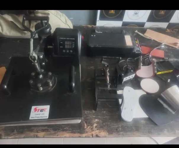 Prensa térmica sublimação