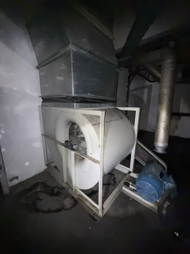 Ventilador Centrífugo TORIN 45.000 m³/h + Motor WEG 25 C