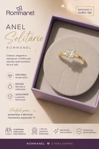 solitário romanel 