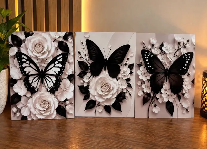 Quadros em VINIL | Alta durabilidade e brilho | Bases em MDF e Pvc