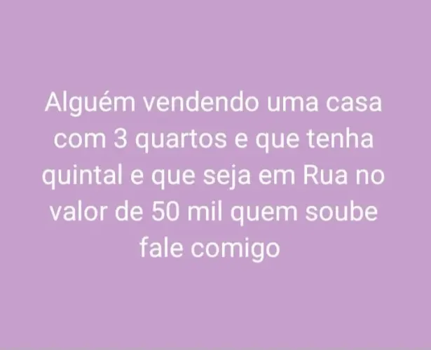Procuro casa para compra