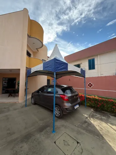 Tenda 3X3 Estrutura em Ferro, Lona - Excelente para Feirante