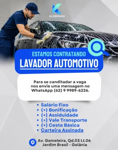 Lavador automotivo / Lavador de carro