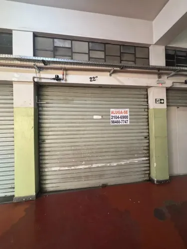 Loja para aluguel na Galeria Belo Horizonte, prox. Mercado central, em frente à Loja do Pa