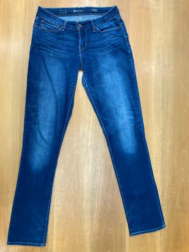 Calça Jeans Levis Feminina Demi Curve Modern Rise Straight