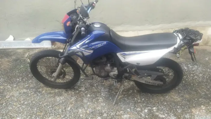 Yamaha Lander 250 2008 Azul - Boa de Motor - Documento OK