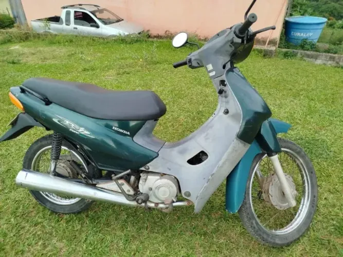 HONDA BIZ 100 ES VERDE - 2004 - PARTIDA ELÉTRICA - CONSERVADA.