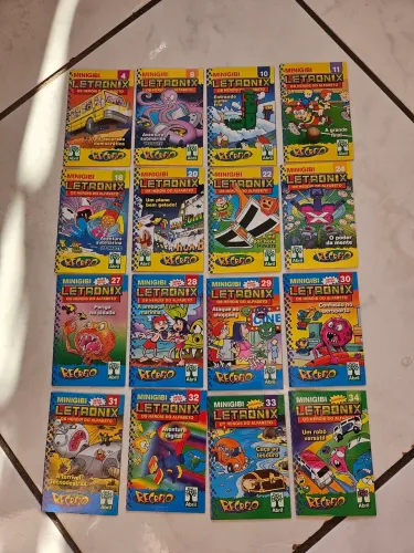 Recreio Letronix Cartas e Minigibis, 1 destrux verde