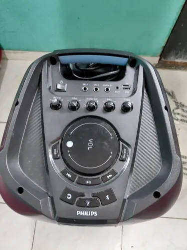 Caixa de Som Bluetooth Philips Party Speaker TAX4209