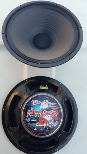 Par alto Falante ELD Power Red Back