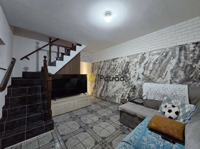 Sobrado com 3 dormitórios à venda, 255 m² por R$ 550.000,00 - Montanhão - São Bernardo do