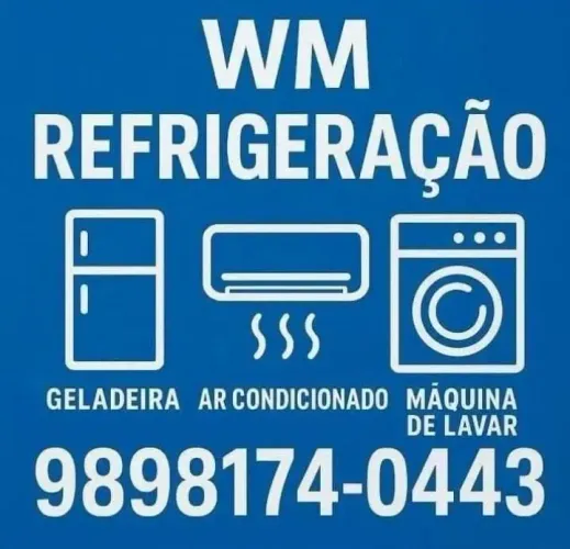 Trabalhamos com geladeira,ar condicionado, máquina de lavar e outros aparelhos