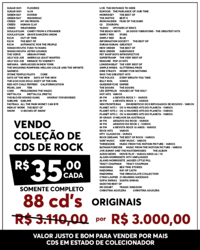 Cds de rock