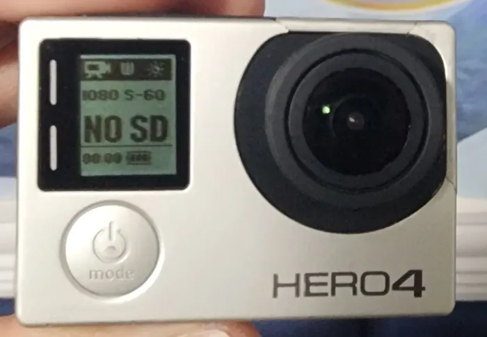 câmera  Go pro hero  4 Silver 
