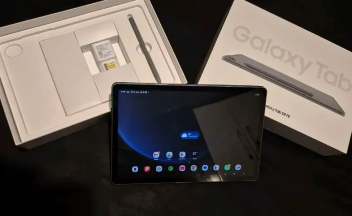 Galaxy Tab S9 FE 128GB Grafite  + Caneta S Pen (original) - Na Caixa com Acessórios