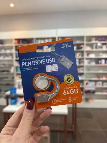 Pen Drive 64GB Nano Metal