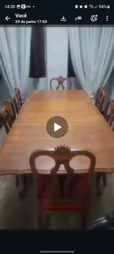 MESA COLONIAL CHIPANDELLE LUIZ XV 