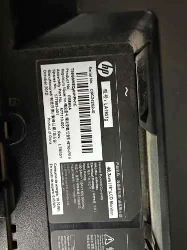 Monitor HP 19 polegadas 