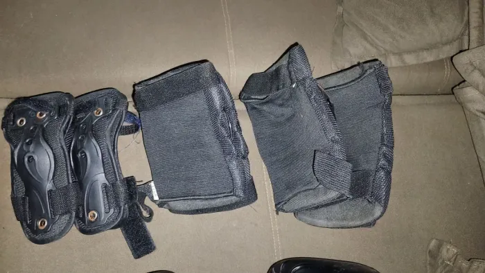 Kit de proteção - joelho, cotovelo, mão